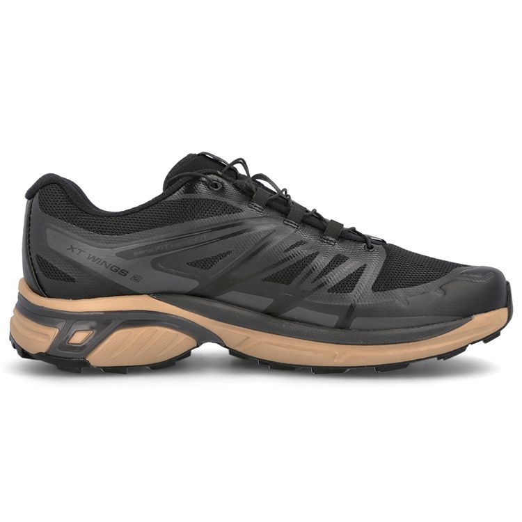 SALOMON Xt-Wings 2 Advanced Outdoor Sports Shock Absorption Non-Slip Wear-Resistant Low-Top Trail Running Shoes Men Sneaker Black 413958
