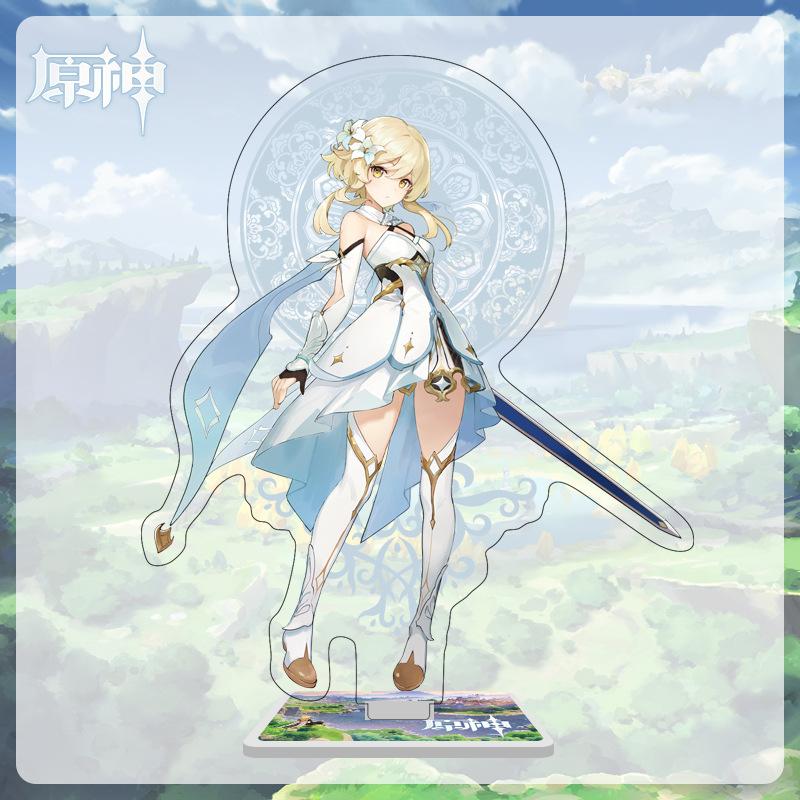 

Акриловая большая стойка высотой 16 см с персонажами из Мондштадта, Ли Юэ и Инадзума из Genshin Impact 16cm