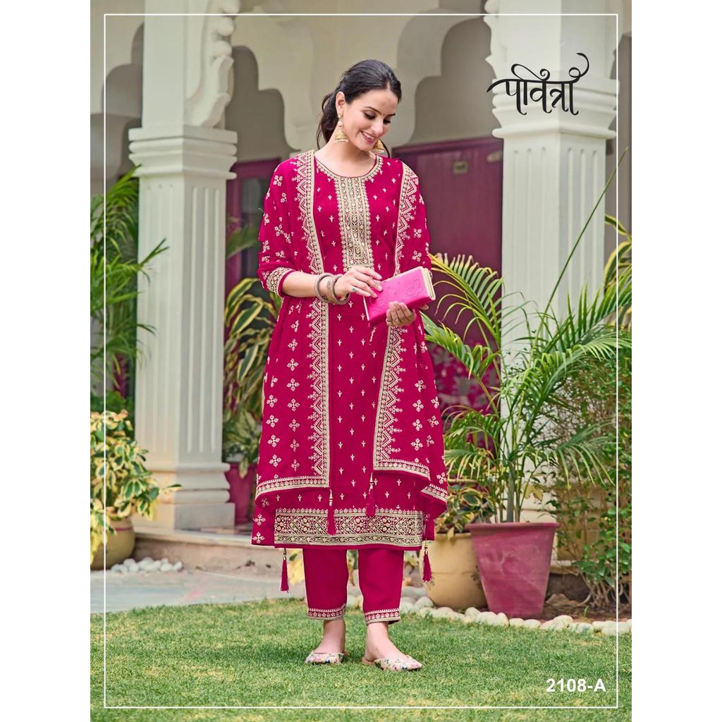 Indischer Designer Paksiatni Salwar Anzug Bollywood Hochzeitsfeier Trage Salwar Kameez