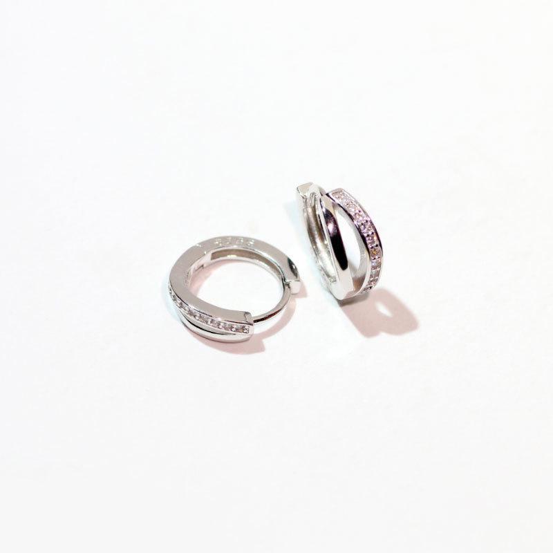 2024 Trendy Custom Ohrringe: 925 Sterling Silber, High-End Gold & Roségold Nadelstil