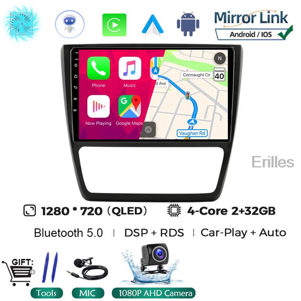 

Carplay 10.1 дюймовый 2 Din Android 14 Автомагнитола GPS для SKODA Yeti 5L 2009 - 2014 Навигация Мультимедийный плеер 2din Автомагнитола Стерео