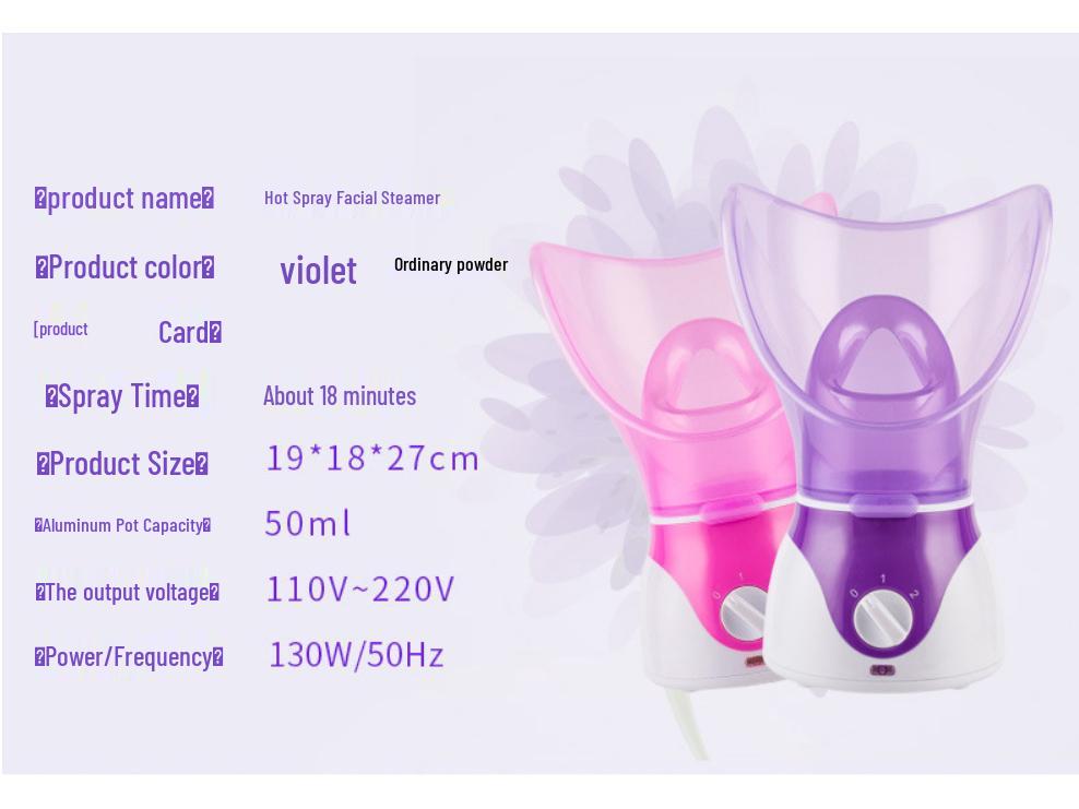 Top-Selling Facial Steamer & Humidifier - Hydrating Beauty Spray for Home