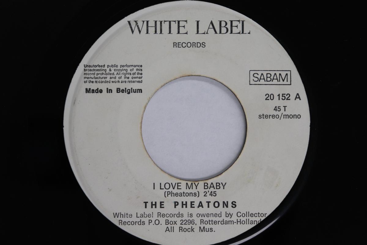 

7-дюймовая пластинка PHEATONS / NARVEL FELTS - Я люблю свою малышку / Синди Лу 5995364 БЕЛЫЙ ЛЕЙБЛ REC Нидерланды Рок Б/У
