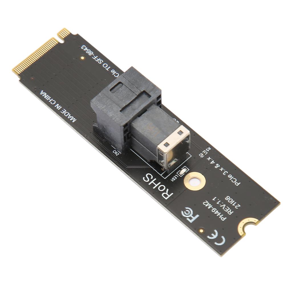 M.2 PCIE 4.0 To SFF8643 U2 Adapter M.2 NVME To SFF 8643 Adapter with SFF8643 To SFF8639 Adapter Cable