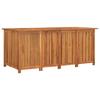 VidaXL Boîte de rangement de jardin 200x80x75 cm bois massif d'acacia 319709