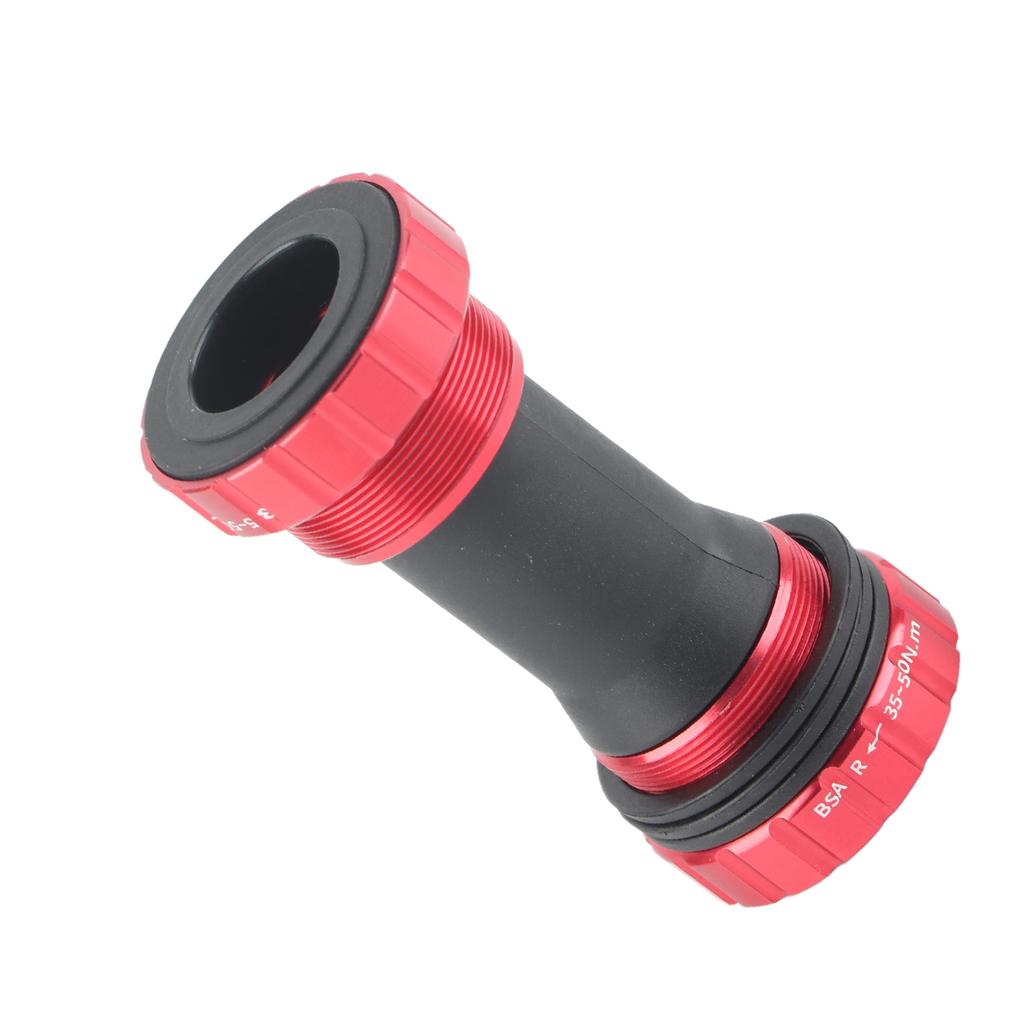 1.37x24T Rennräder Mountainbikes 68?73mm BB Tretlager AluminiumlegierungRot