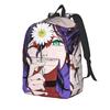 Denji Smiling Manga Knapsack Male Chainsaws Mans Cushy Knapsacks Polyester Kawaii Learner Bags Journey Colorful Rucksack