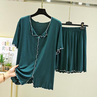 Loose Short Sleeved Shorts Home Wear Women's Summer Thin Outside Pajamas Set Versatile Casual Two-piece Set Suits & Sets Women’s
