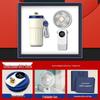 Shangqi Digital Display Coffee Mug & Portable Fan Power Bank Gift Set
