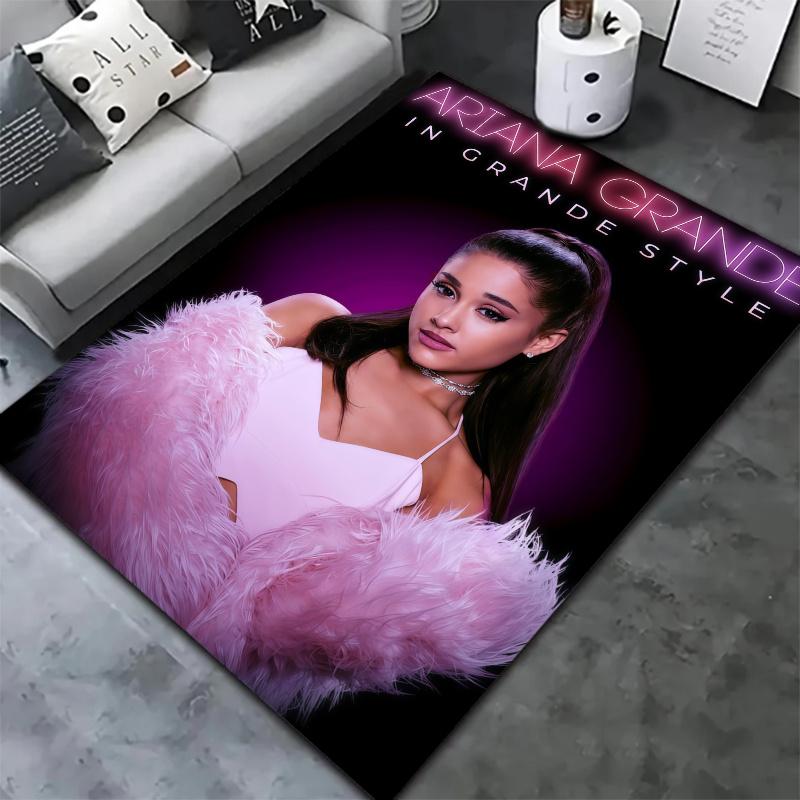 Ariana Grande Carpet Rug for Living Room Bedroom Home Sofa Decoration,Kids play Nonslip Floor Mat
