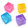 Spielzeug Spielzeug Spielzeug Schöner quadratischer Eis-Stressball Fidget Stressabbau Autismus Sensorisch Weich Knetbar Partygeschenke Geschenke für Erwachsene Kinder