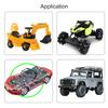 R390 12 Teeth DC Motor 6V 12V 12000-20000RPM High Speed Electric Motor for Remote Control Car, Kids Ride On Car SUV Parts