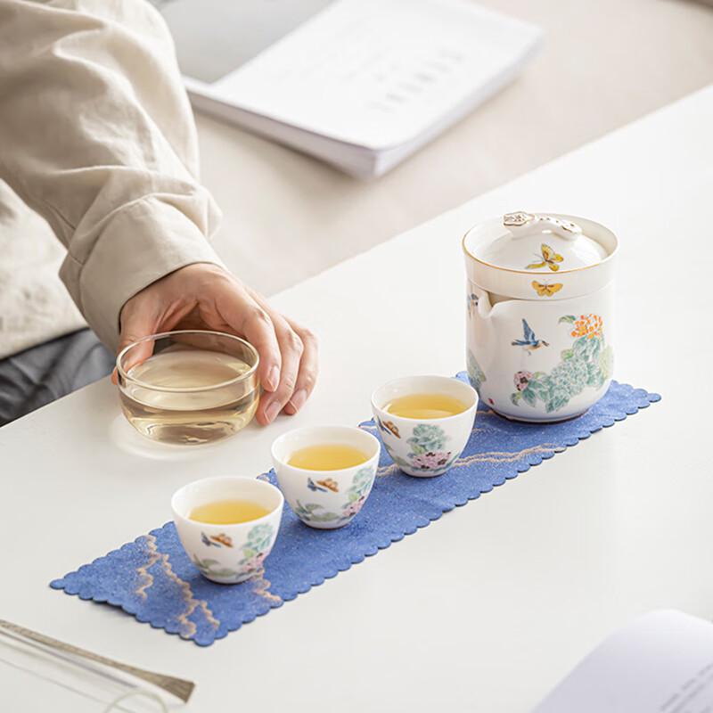 Ruyi Portable Ceramic Tea Set - Reunion Joy