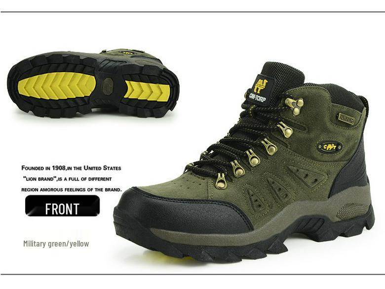 Unisex High-Top Plus Size Hiking & Trekking Shoes – Outdoor & Sports Cotton Footwear