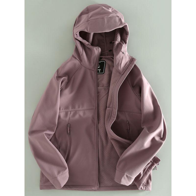 Clearance Sale of Export Surplus Spring and Autumn Men's Casual Hooded Jackets, Softshell Coats, Large Sizes, Multiple Colors, Trendy Tops