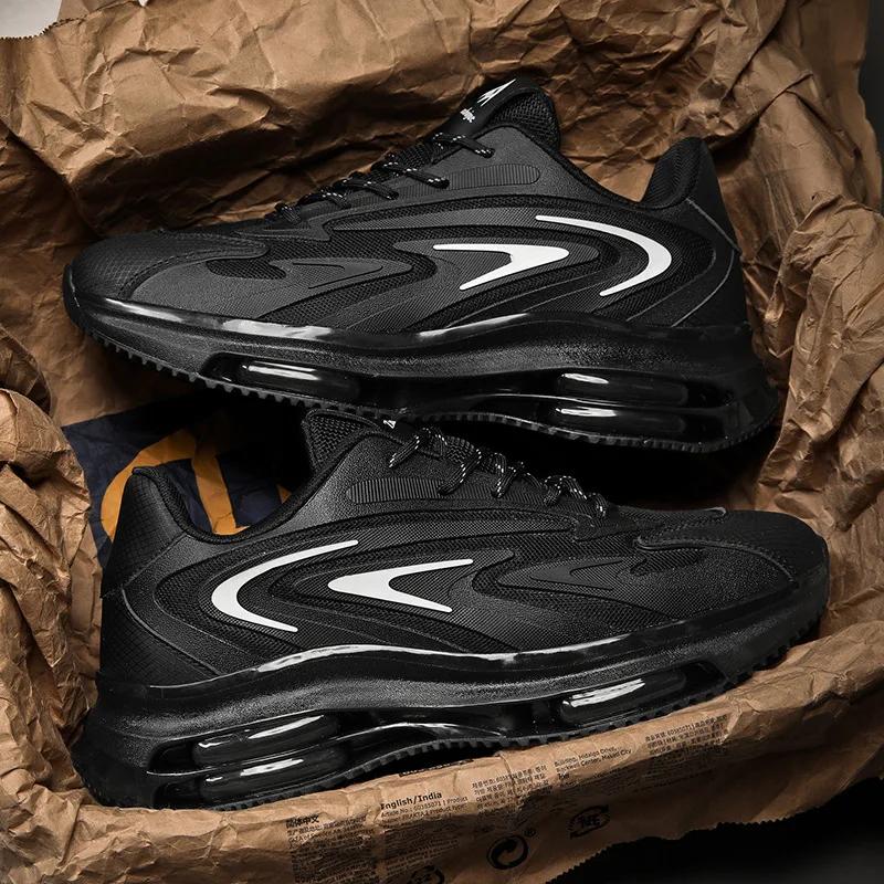 Fashion Men's Sneakers Men Running Shoe Breathable Outdoor Sports Shoes Lightweight Shoes for Men Comfortable Athletic Training Footwear