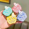 Cute Acrylic Rabbit Whack-a-mole Keychain Fun Mini Game Stress Reliever