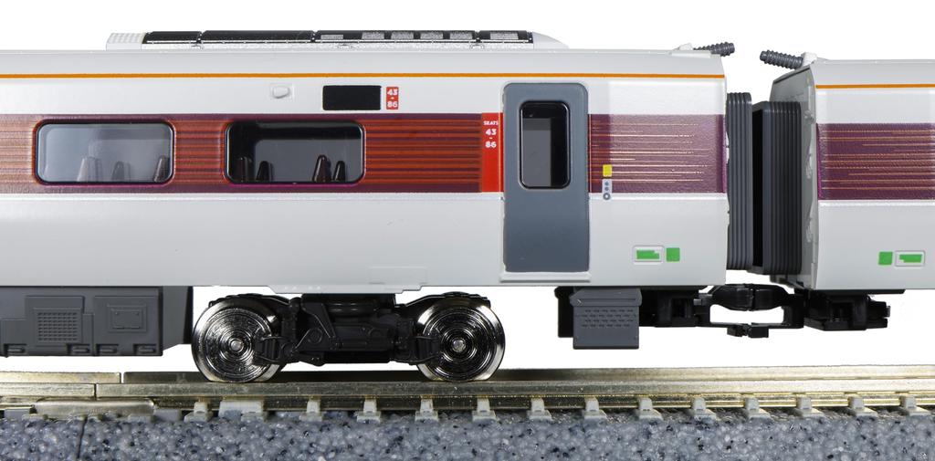 KATO Spur N British Railways Baureihe LNER AZUMA Set Modellbahn 800/1 9-teilig 10-1675