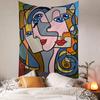Artist Pablo Picasso Tapestry Art Printing Japanese Wall Tapestry Anime Wall Hanging Home Decor