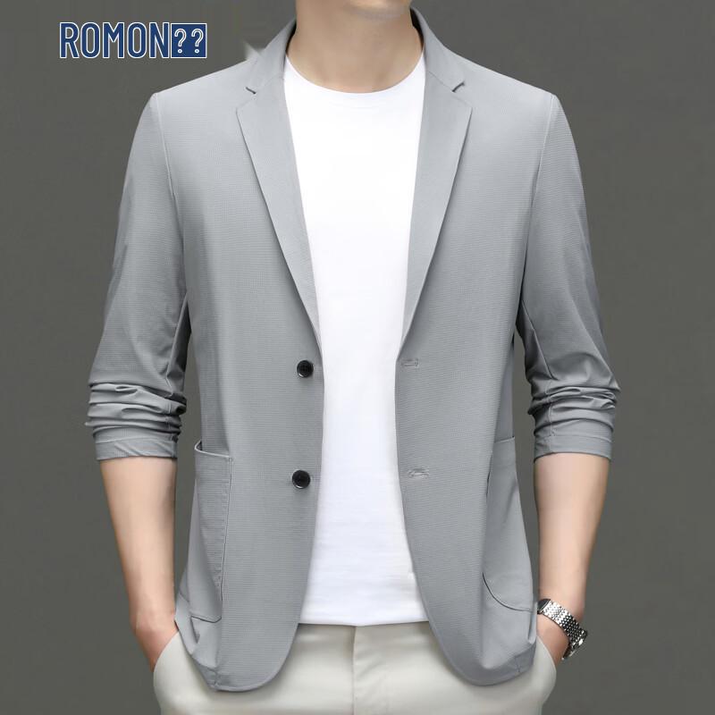 Romon Men s Ice Silk Summer Jacket L