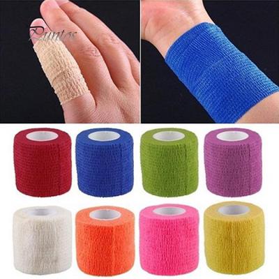 Fashionable Finger Wrist Support Soccer Basketball Sports Ankle Bandage Kneepad Tape