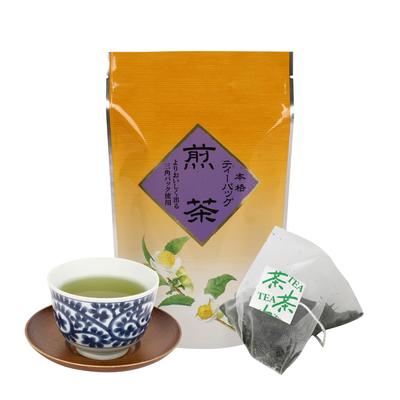 Saquinhos de Chá Sencha Seisenen Honten, Kyoto Uji, Chá Verde Japonês Autêntico Premium, Cozido no Vapor Profundamente, Cozido no Vapor Waka, Preparado a Frio e Chá Gelado