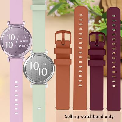 Fashion Silicone WatchStrap For Garmin Lily 2 SmartWatch Band Bracelet Sport Wristband For Garmin Lily2 Active Strap Replacement