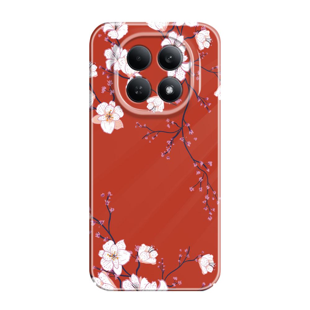 Fallen Plum Blossoms Phone Case For Xiaomi Redmi Note 15 14 13 12 11 Pro Plus 12S 11S 14C 13C 4G 5G Film Hard Cover