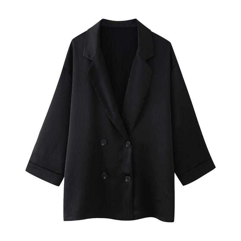 Kaslead New Arrival Women's Fashion Style Ruffled Suit Outwear Casual Pants 4387127 4387027