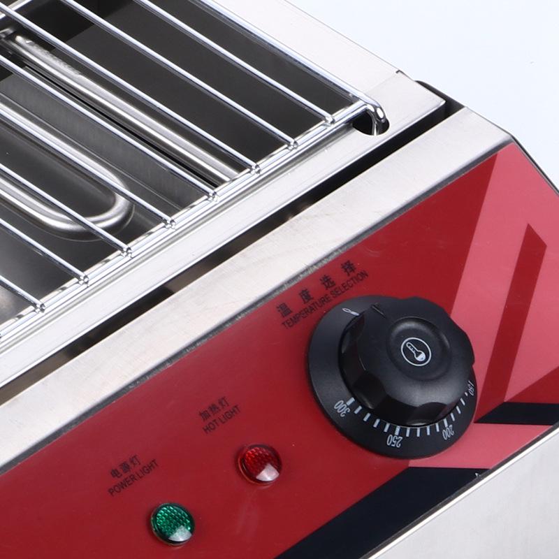 Compact Electric Smokeless Grill for 4–5 People