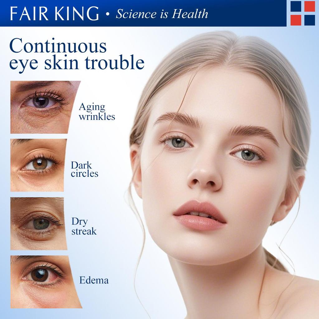 Six Peptide Eye Serum Anti-Wrinkle Whitening Skin Care Dark Circles Eye Cream Against Puffiness Face Anti Aging Hyaluronic Acid