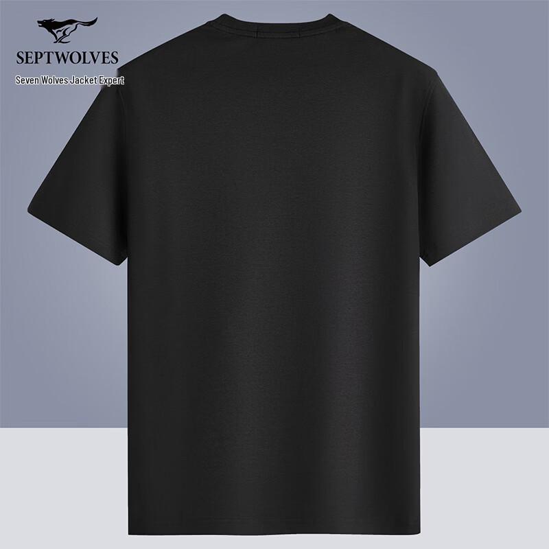 Septwolves Men's Casual Round Neck T-Shirt