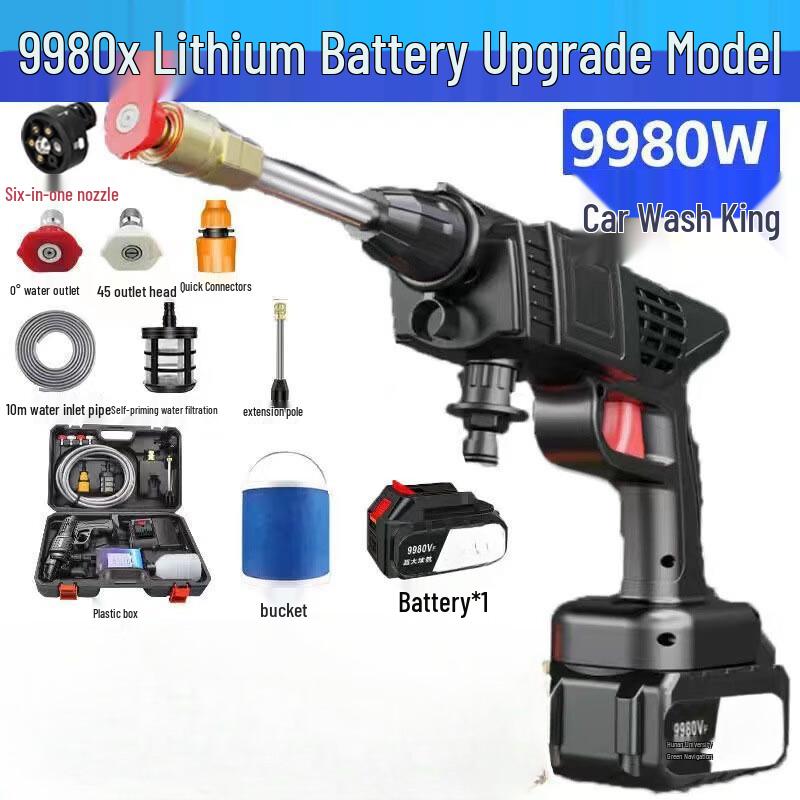 Banjue Portable High-Pressure Washer CN plug (adapter included)