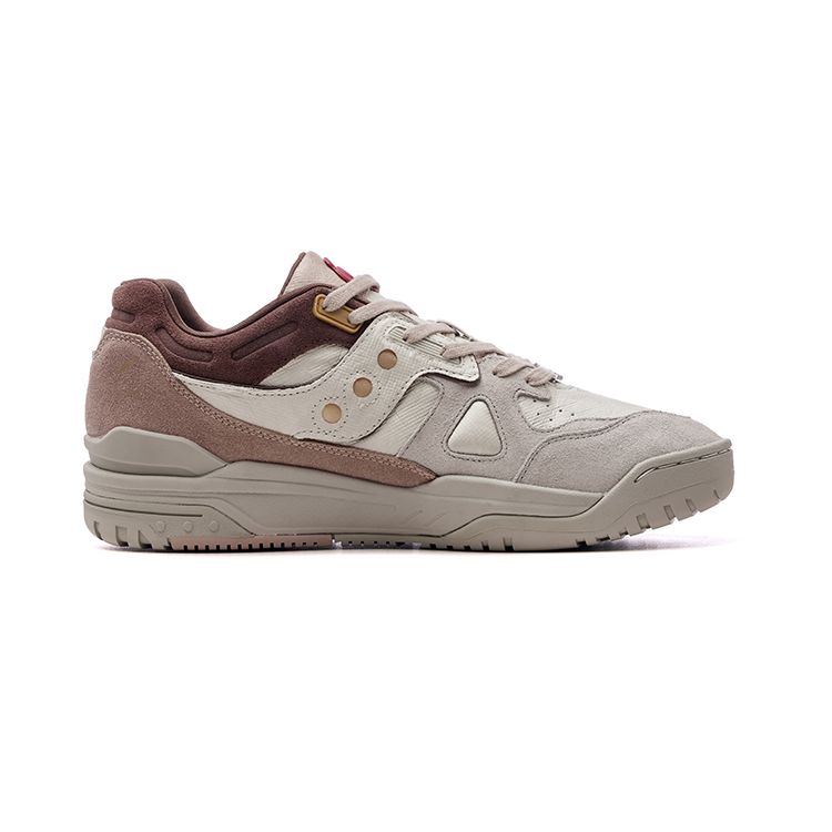 Saucony Cross 90 Retro Low Top Casual Running Shoes Unisex sneaker Beige Brown S79035-13