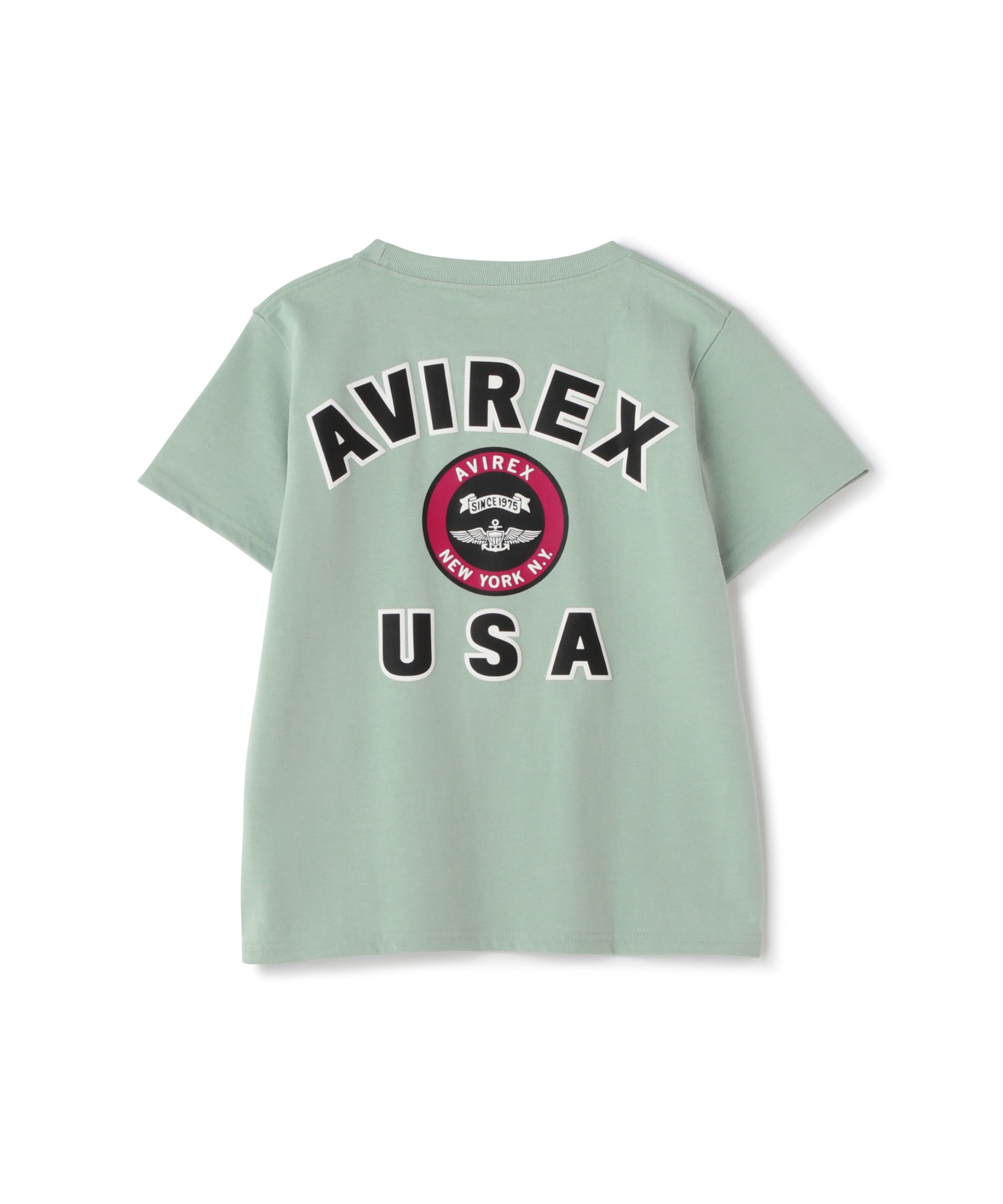 AVIREX KID S VARSITY T-SHIRT M 429 mint 783-2934954