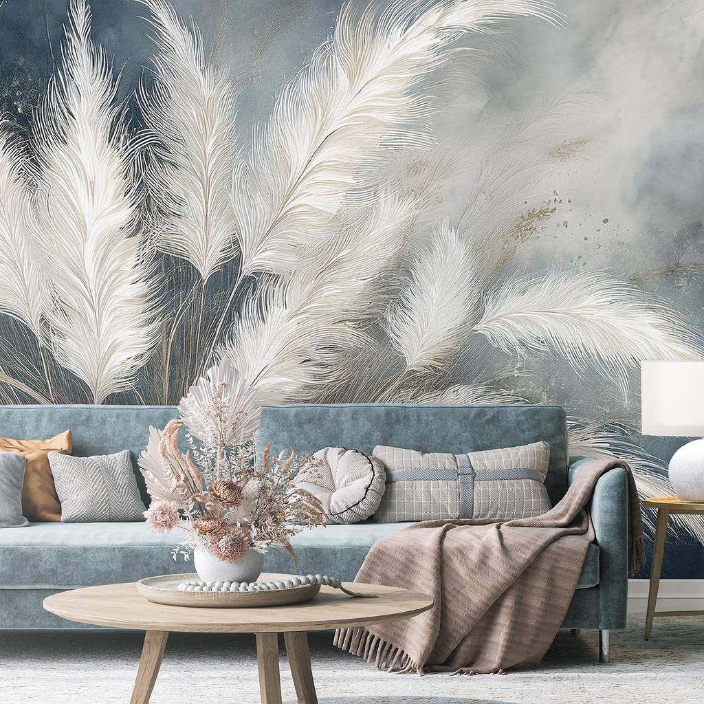 Fototapete Pampasgras Botanik