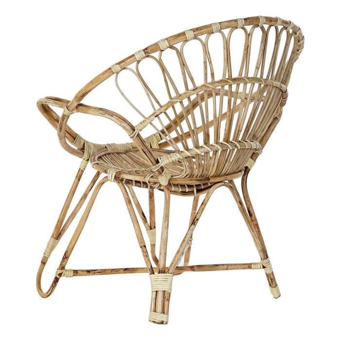 Chaise de jardin - Marque - Rotin - Blanc - Confortable et élégante