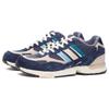 ENDE. x adidas Torsion Super Equals - Marineblaue Unisex-Sneaker Blue Legend-Earth Black ID7588