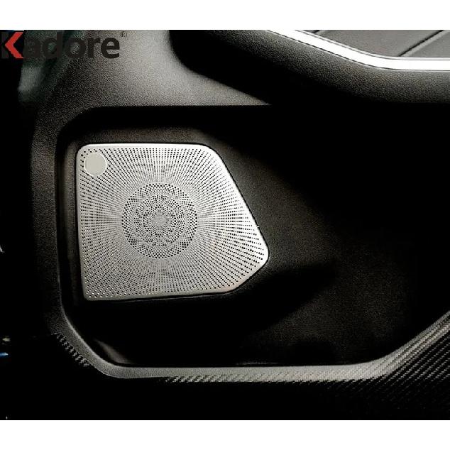 Car Inner Door Audio Speaker Cover Trim For Ford Kuga Escape -  2024 Stainless Steel Loudspeaker Frame Accessories