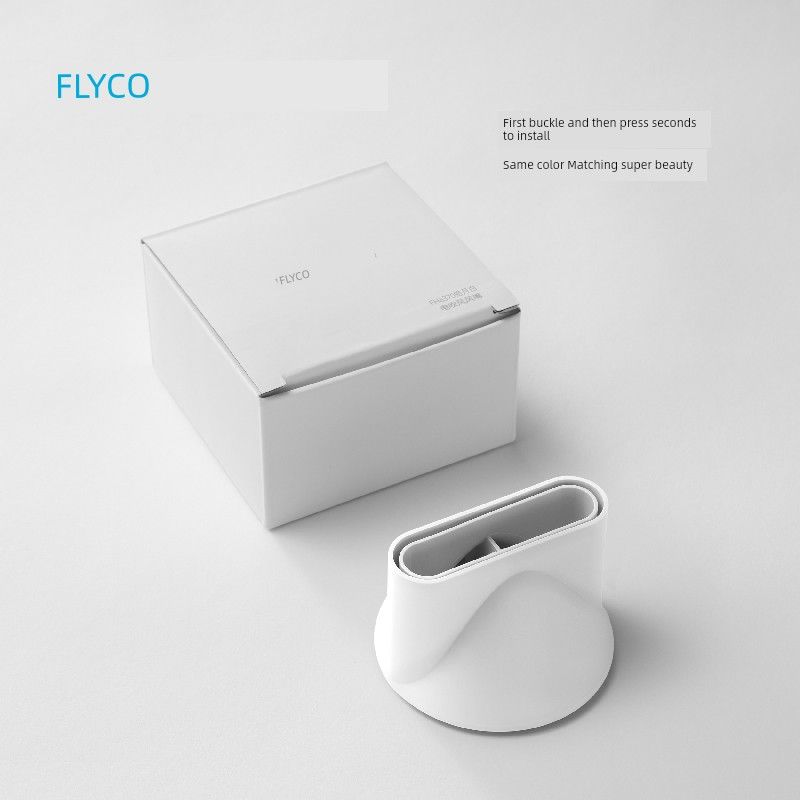 

FLYCO High-Speed Hair Dryer Portable Air Nozzle New Version Fh6370 Constant Temperature Quick-Drying Hair Dryer Special Accessories White