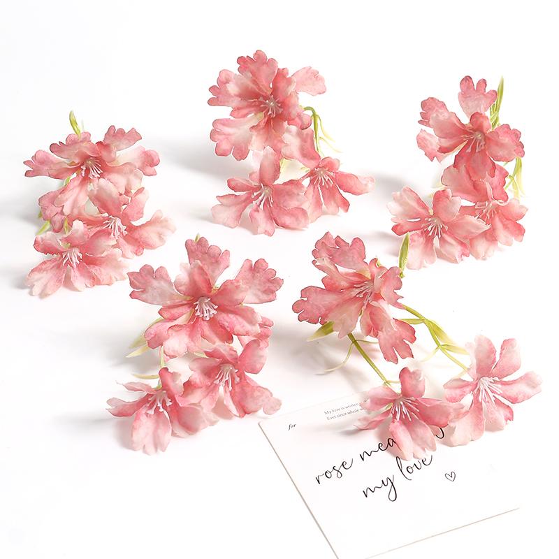 10/20Pcs Artificial Plant 10cm Simulation Flower Home Decoration Outdoor Garden Wedding Decor DIY Wreath Gift Box Accessories