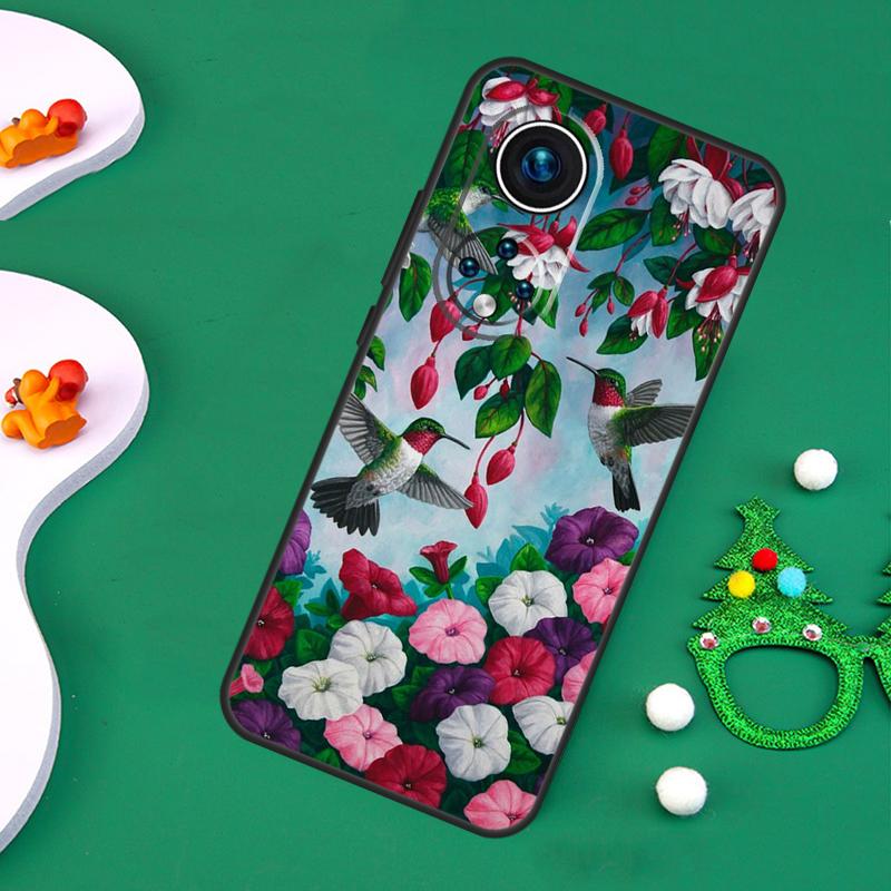 Cute Hummingbird Case For Honor Magic 7 Pro 6 5 50 70 90 200 Lite X9b X9a X8a X8b X7a X6a X8 X9 X9c Cover