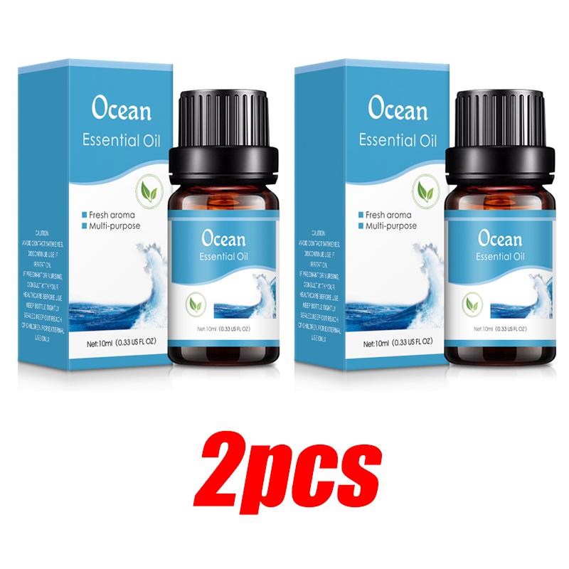 1/2Pcs 10ml Air Freshener Car Perfume Refill Essential Oils for Aroma Diffuser Fragrance Humidifier Essential Oil Freshener