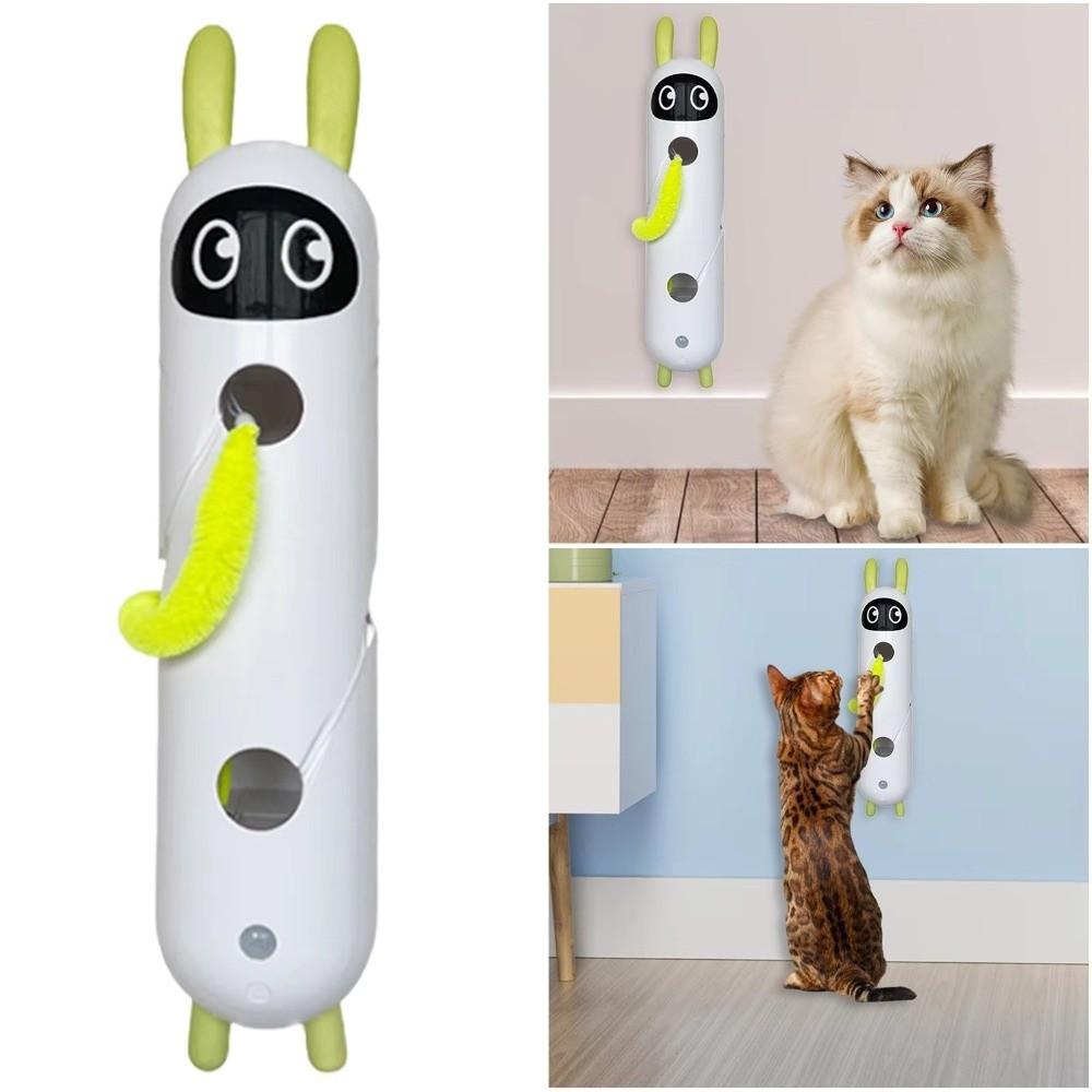 USB-Aufladung Interaktives Katzenspielzeug Automatischer Sensor Automatisches Futterspielzeug Neues Bewegungsaktiviertes Spielzeug