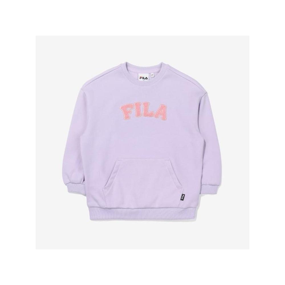 

[fila Kids] Girls Long Sweatshirt Fk2poe3112f Lvd q0zFk2poe3112fLvd LAVENDE/145