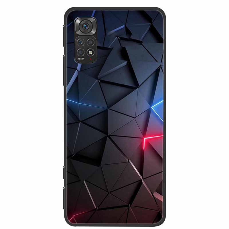 For Redmi Note 11 Cases Note11s Painted Soft TPU Silicone Phone Cases for Xiaomi Redmi Note 11 Pro 5G Cover Coque Note11s 4G Bag