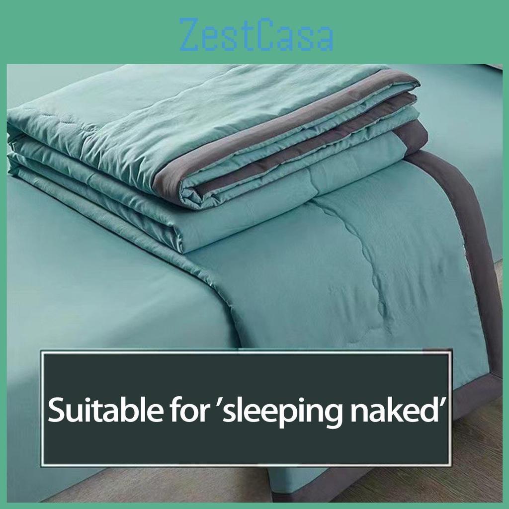 Summer Washable Machine Cotton Cool Quilt For Students And Children – Lightweight For Air Conditioning