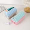 High-appearance-level Small House-shaped Pencil Case Niche Cute and Fresh Large-capacity Embroidered Stationery Storage Bag