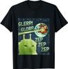 Glerp Glorp Lustige Alien Katze Meme, Brainrot T-Shirt, Kostüm T-Shirt