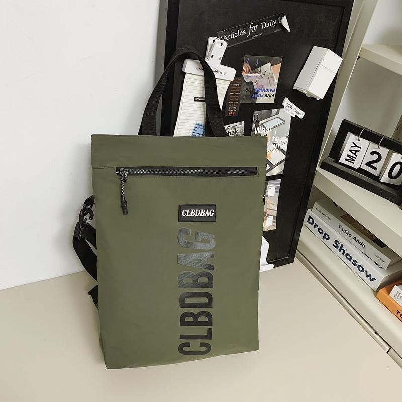 Мужской рюкзак с буквенным принтом — фото 12